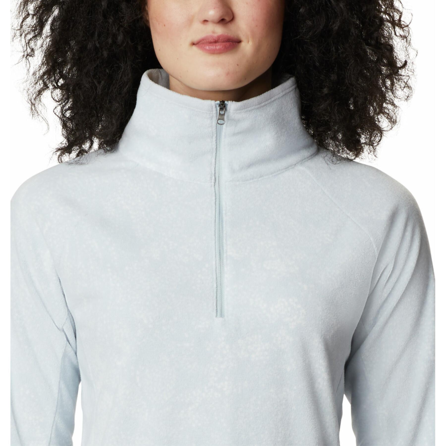 Sweatshirt med 1/2 dragkedja för kvinnor Columbia Glacial IV