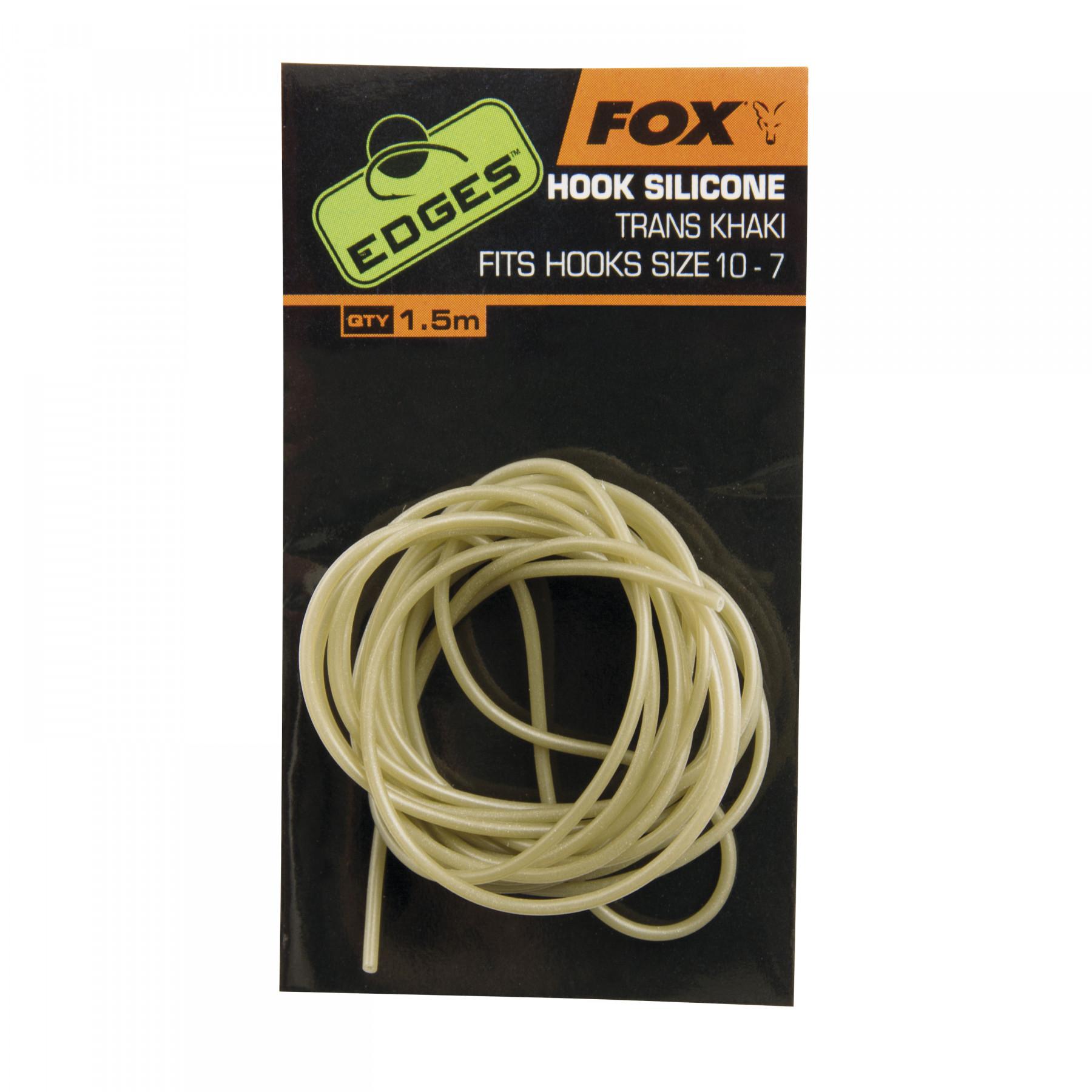 Hållare av silikon Fox 10 7Khaki Hook Edges