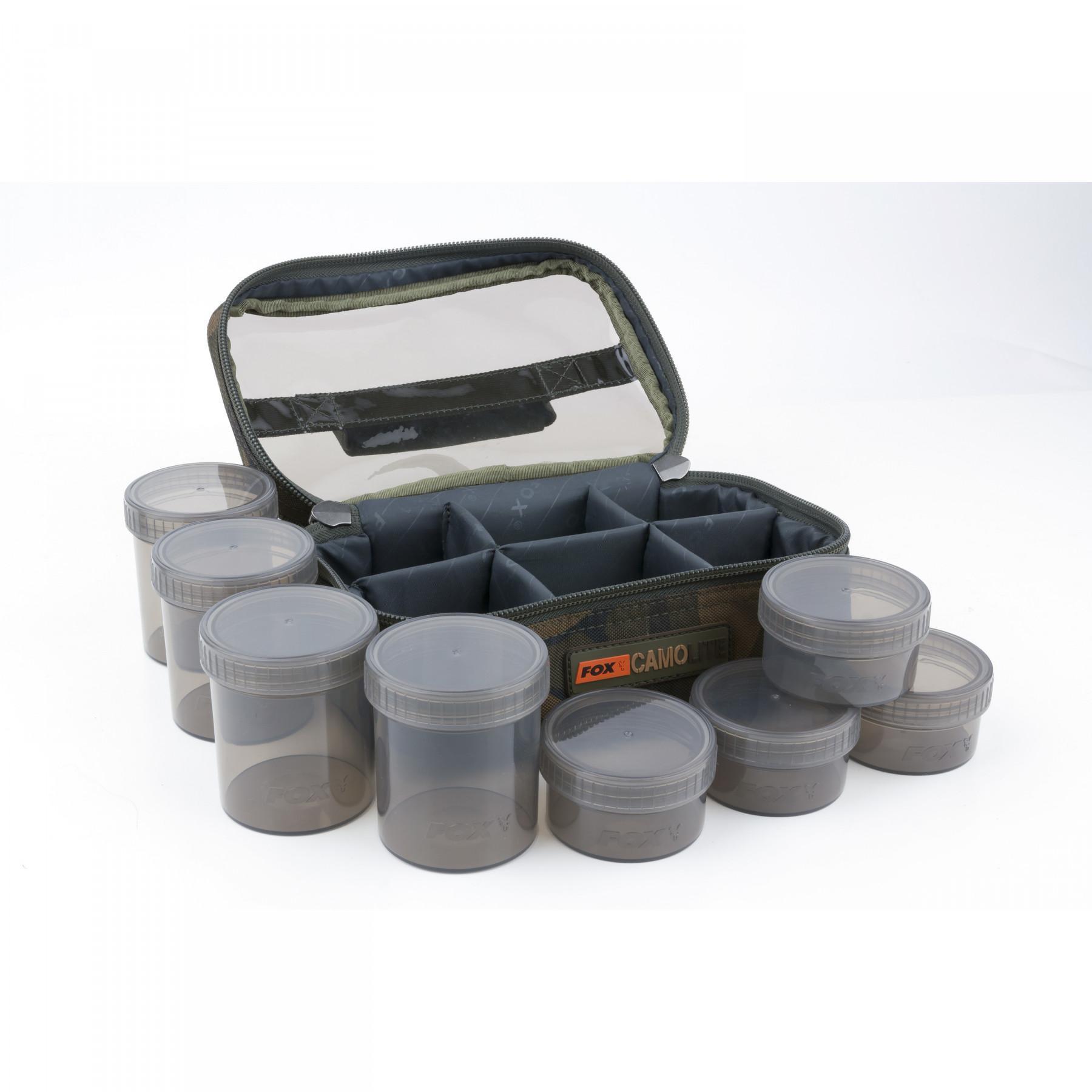 Förvaringsväska Fox Glug 8 Pot Case Camolite