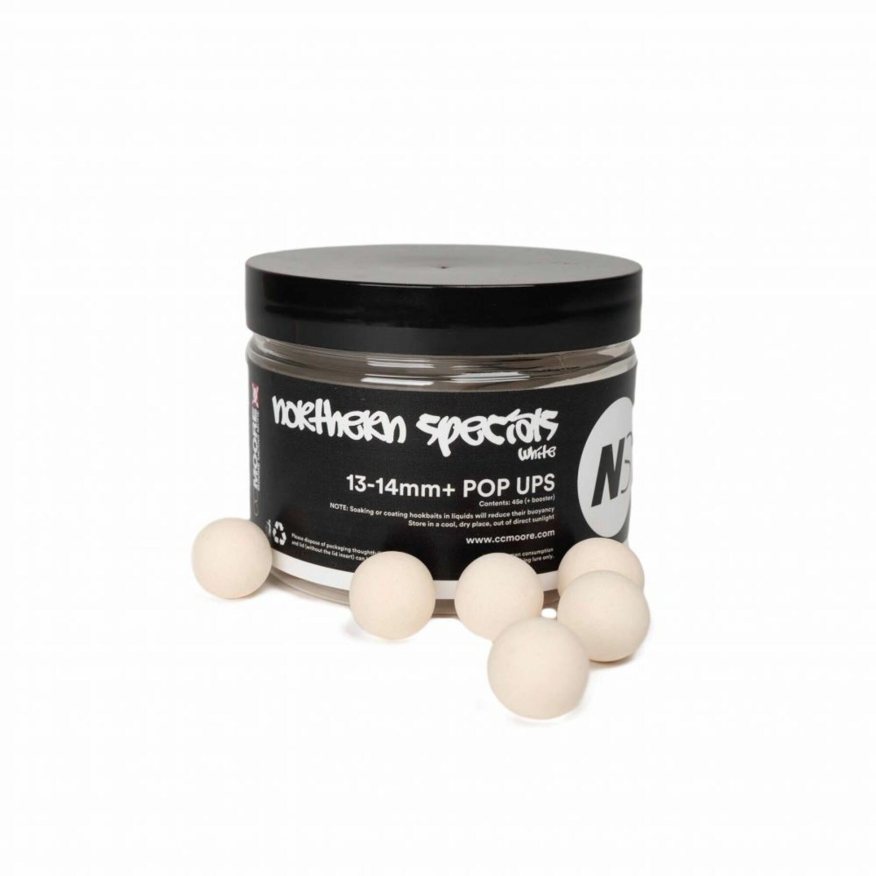 Flytande boilies CCMoore NS1 Pop Ups White