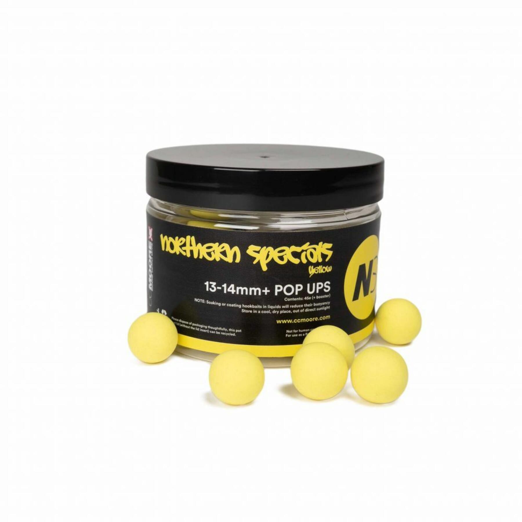 Flytande boilies CCMoore NS1 Pop Ups Yellow