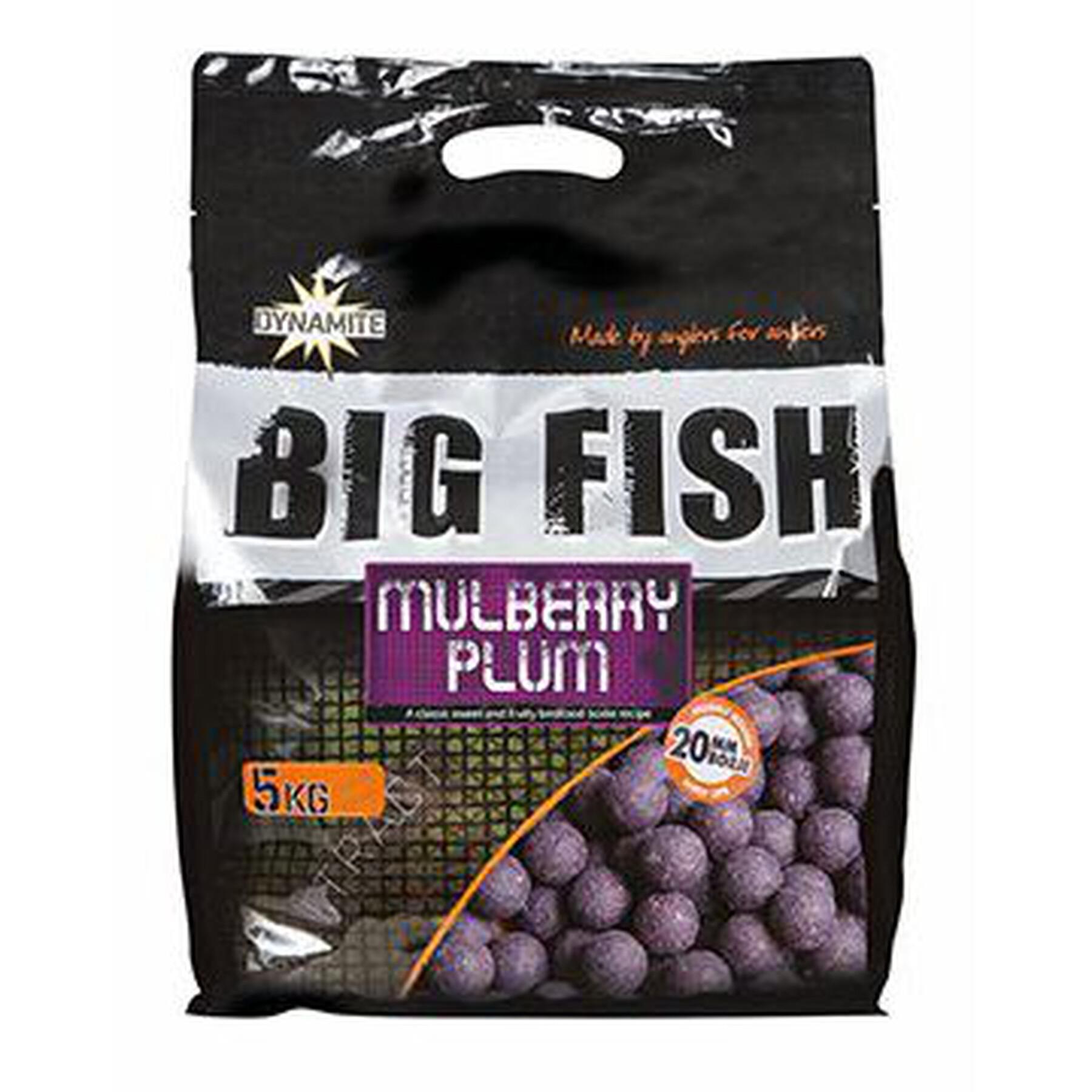 Tät boilies Dynamite Baits Mulberry plum 5 kg