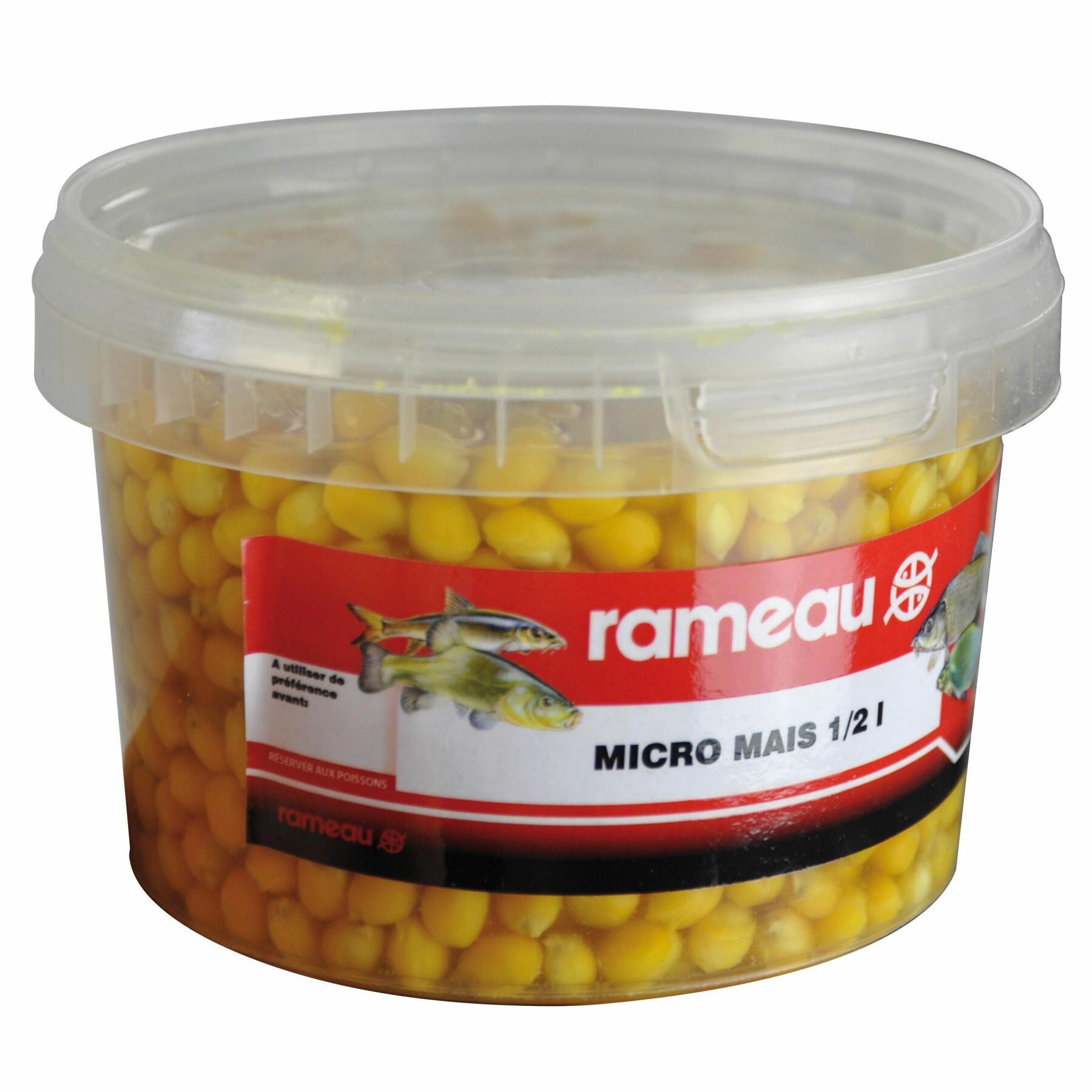 Kokta frön av mikromajs Rameau 0,5 L