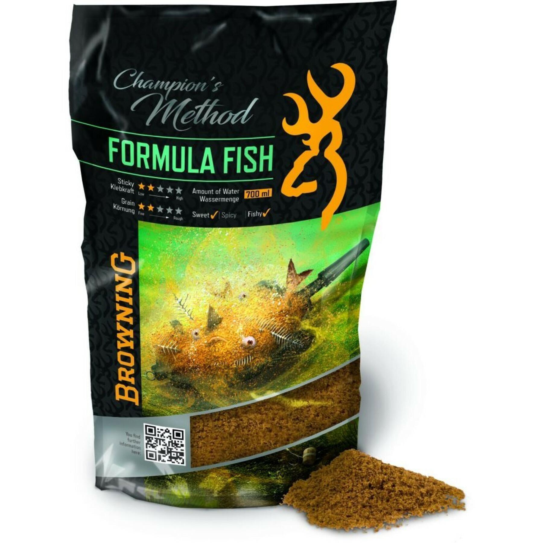 Grundläggande Browning Champion's Method Formula Fish Scopex Caramel – 1kg