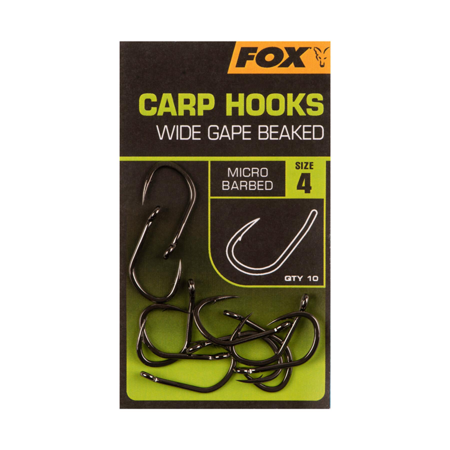 Krok Fox hooks wide gape