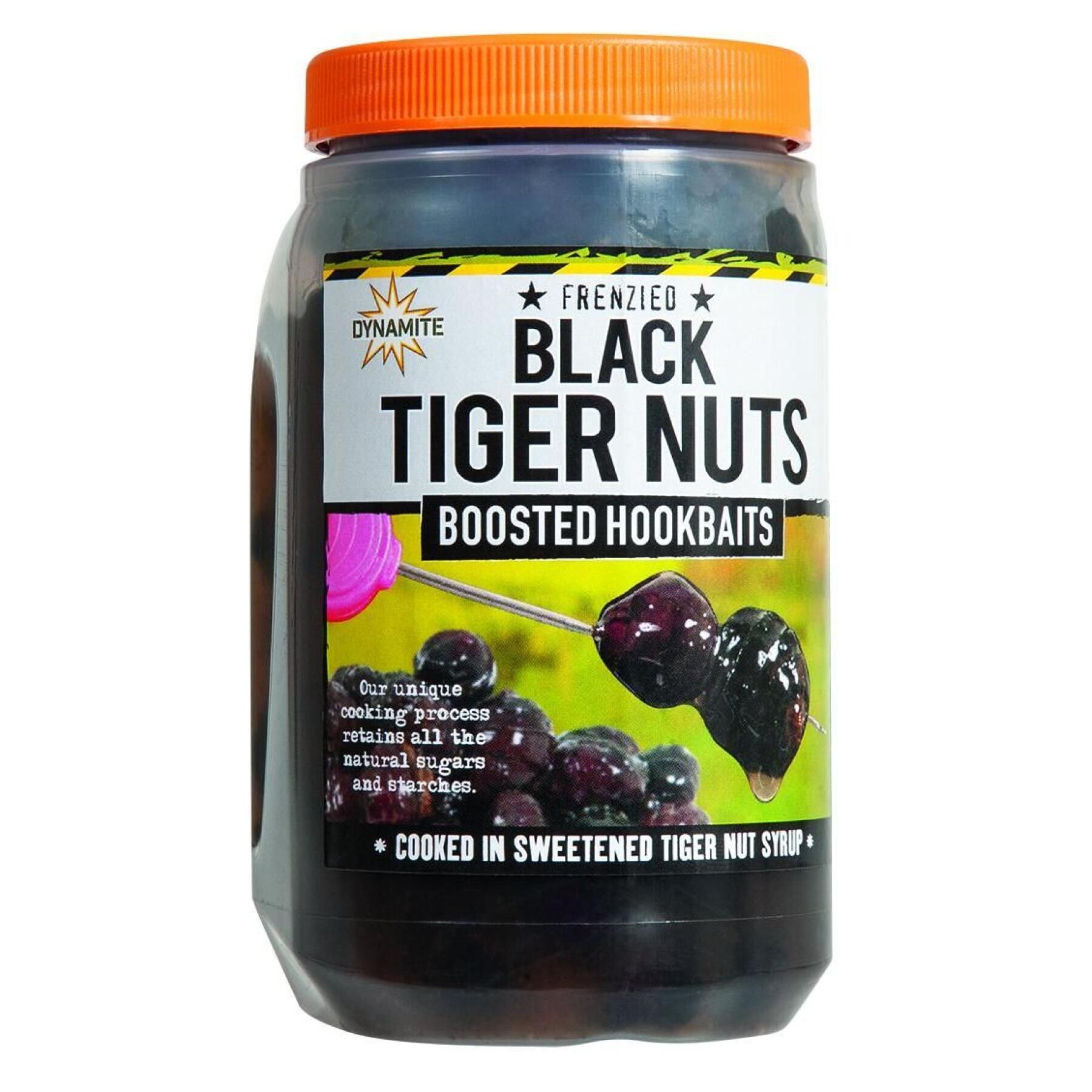 Frön Dynamite Baits Boosted Hookbaits Tiger Nuts Black – 500ml