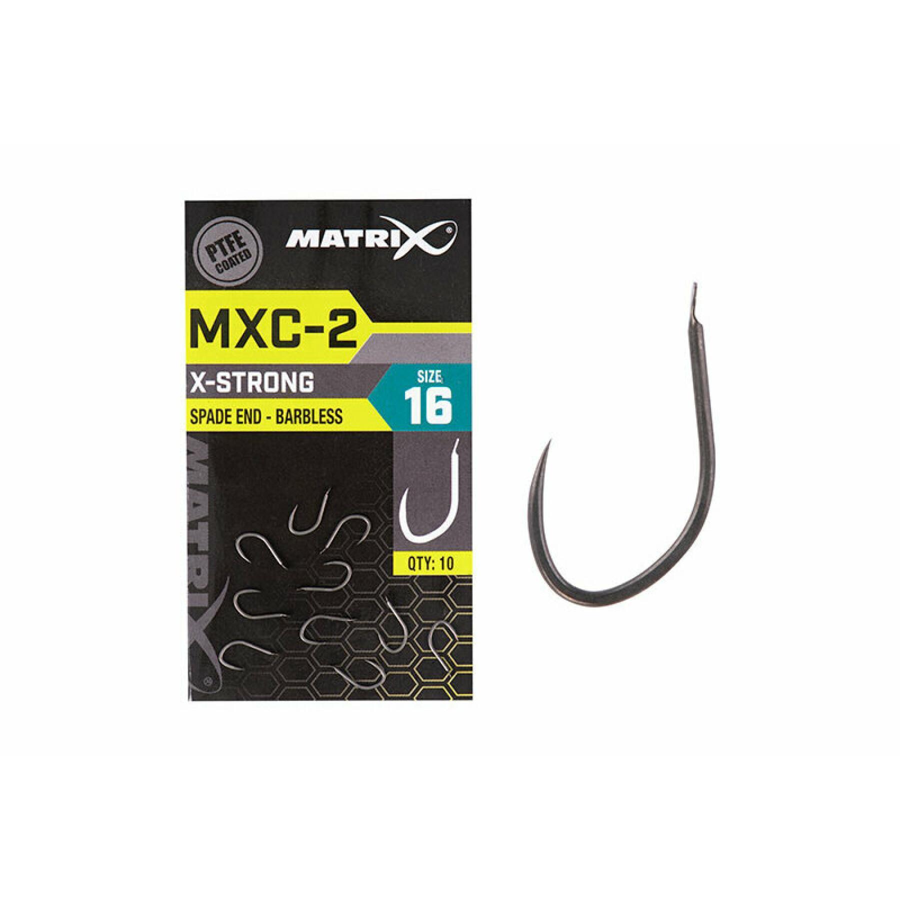 Krokar utan hulling Matrix MXC-2 Spade End (PTFE) x10