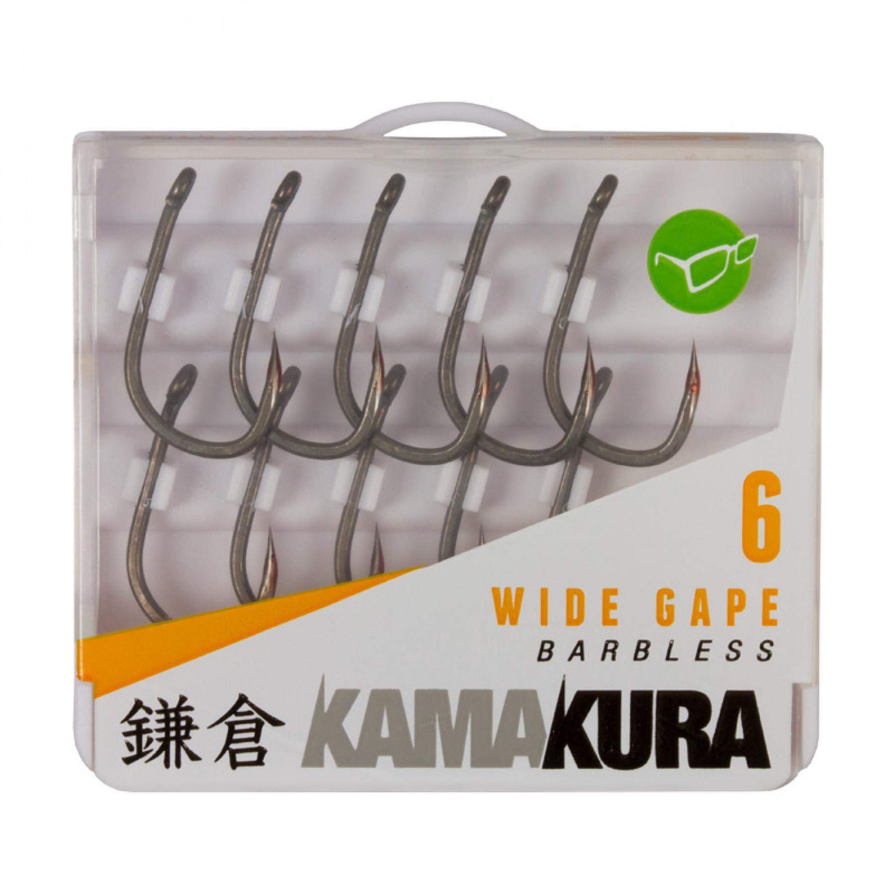 Krok korda Kamakura Wide Gape Barbless S6