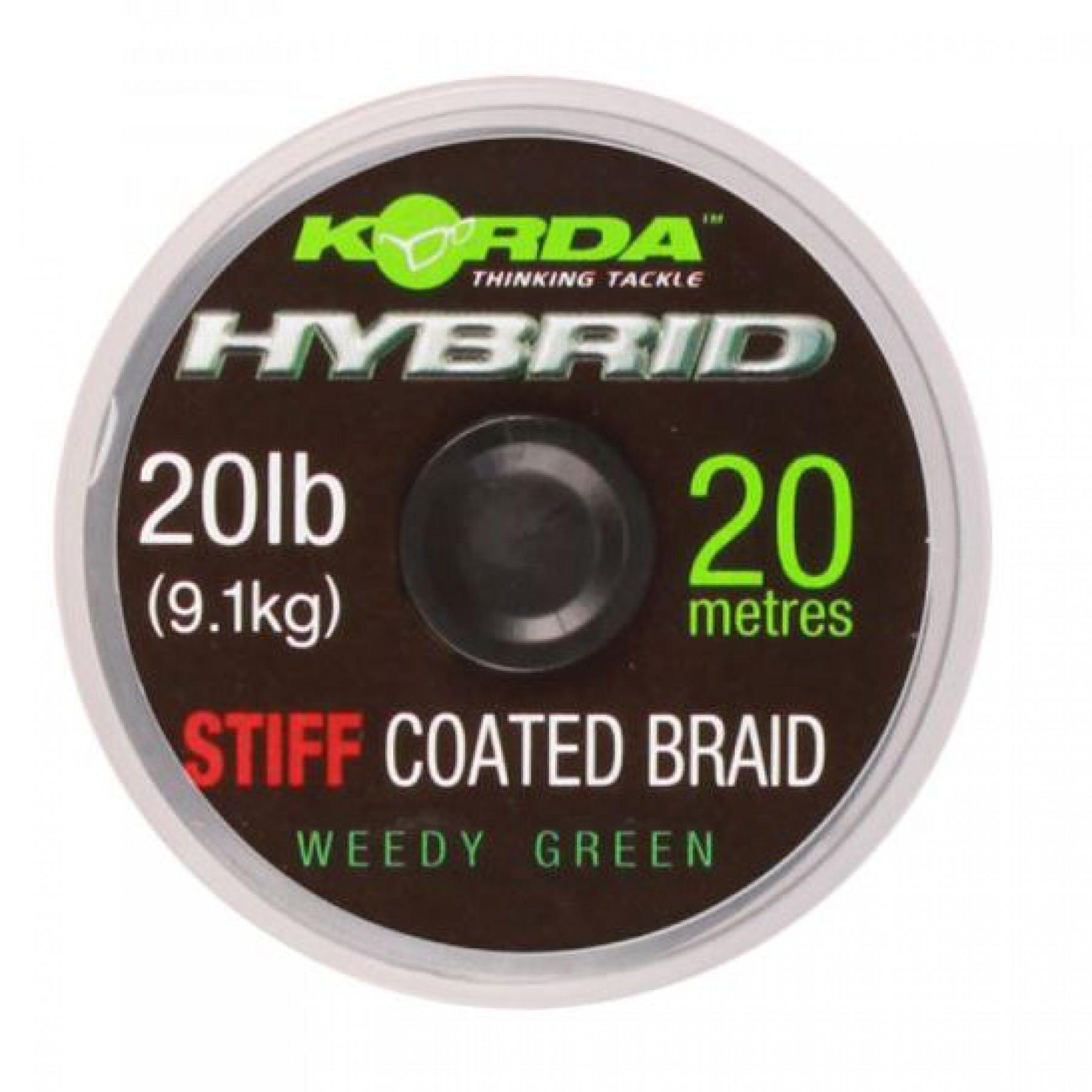 Hybrid styv Korda 20lb (9kg), 20m, Weedy vert