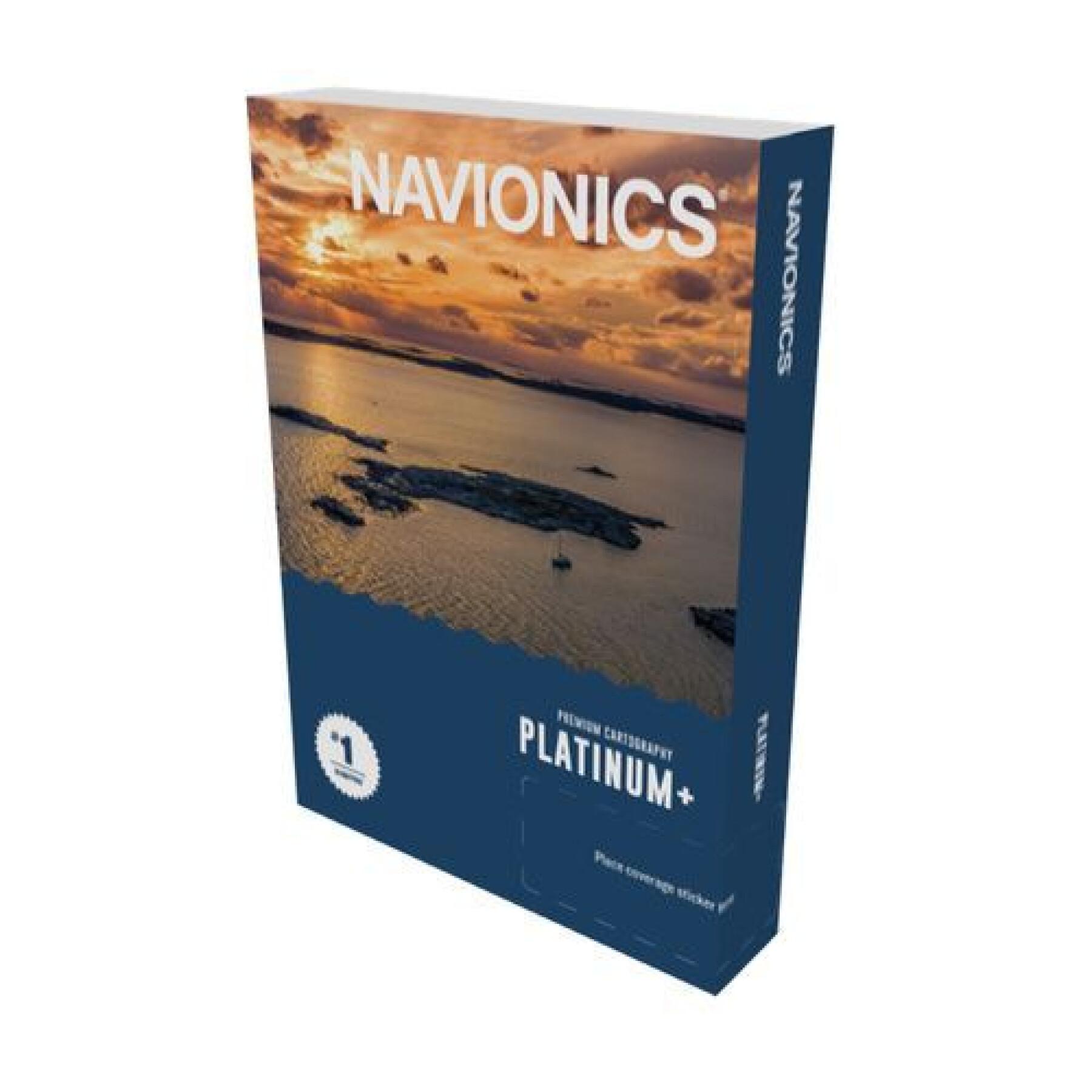 Centralamerika och Karibien navigeringskarta Navionics Platinum SD