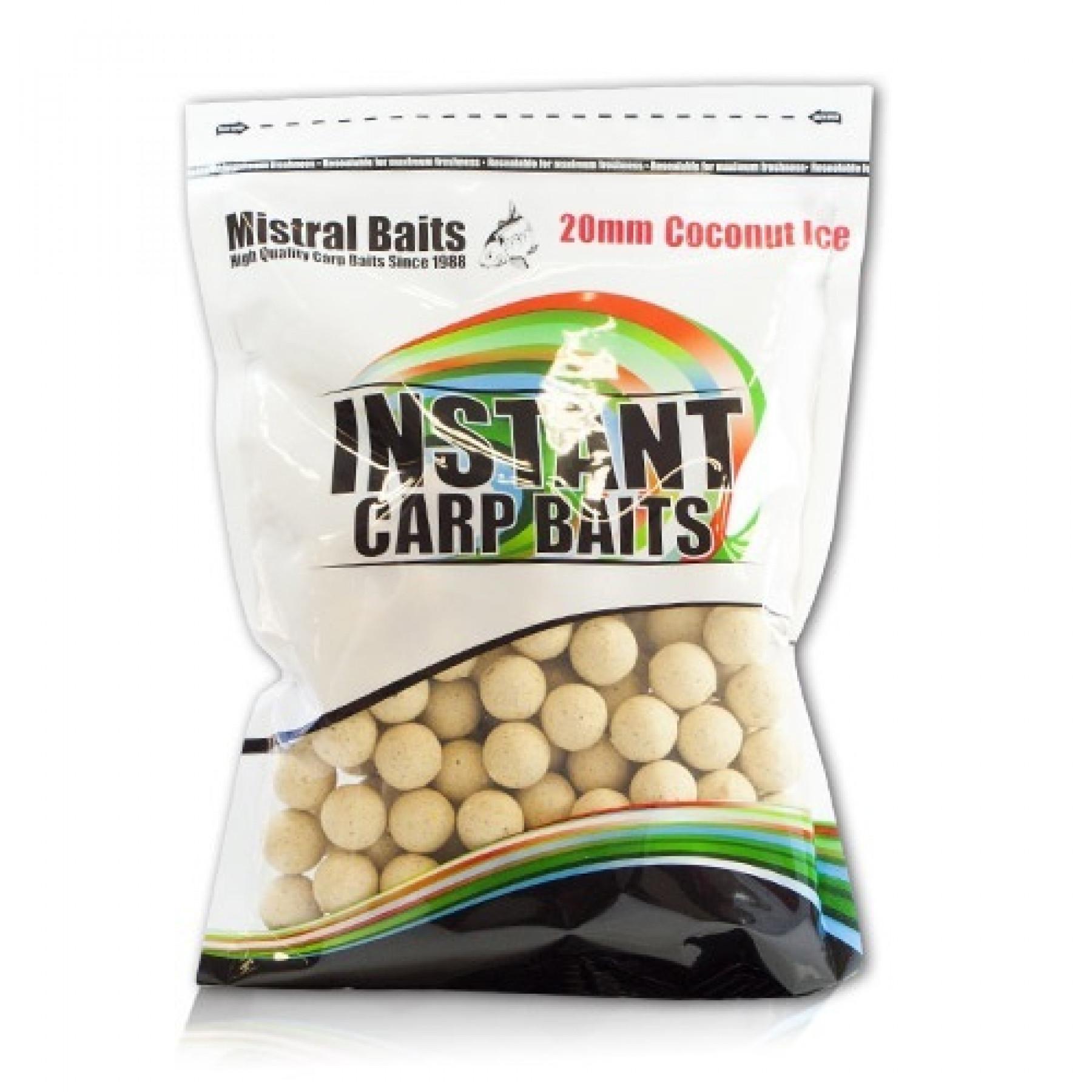 Boilies Mistral Baits 20mm 1kg Coconut Ice