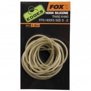 Hållare av silikon Fox 6 2 Khaki Hook Edges