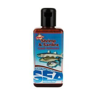 Flytande attraktionsmedel Dynamite Baits gamme mer shrimp & sardine 250 ml