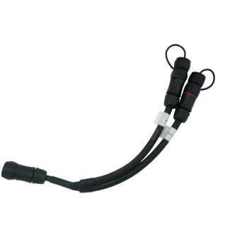 Y-kabel med ljudutgång och laddningsingång BSR