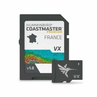 Navigationskarta över den franska och korsikanska kusten Humminbird