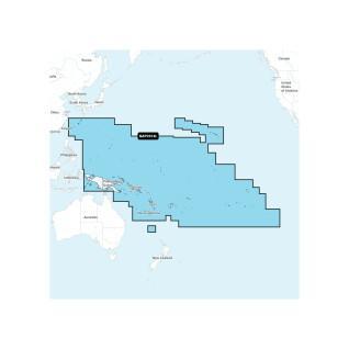 Navigationskarta + stor sd - Stillahavsöarna Navionics