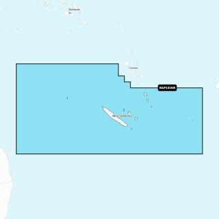 Navigationssjökort + vanlig sd - Nya Kaledonien Navionics
