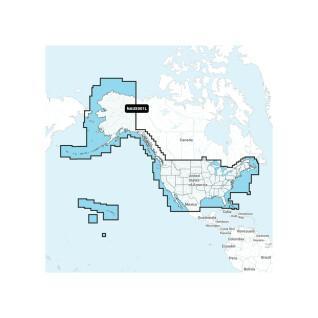 Navigationskarta + stor sd - USA & Kanada Navionics