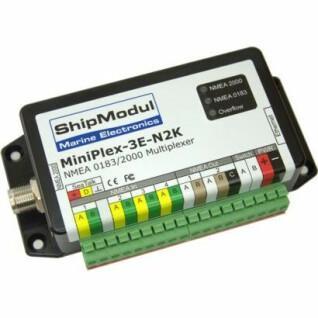 Multiplexer för Ethernet-version ShipModul Miniplex-3E-N2K