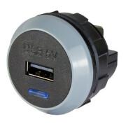 USB-laddare med enkel utgång Alfatronix