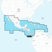 Centralamerika och Karibien navigeringskarta Navionics Platinum SD