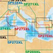 Navigationssjökort sd platinum + xl sd - centrala Medelhavet Navionics